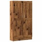 vidaXL Bücherschrank Altholz-Optik 82,5x30,5x150 cm Holzwerkstoff vidaXL Bücherschrank Altholz-Optik 82,5x30,5x150 cm Holzwerkstoff