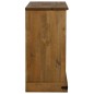 vidaXL Sideboard HALDEN 2 Schiebetüren 112x40x80 cm Massivholz vidaXL Sideboard HALDEN 2 Schiebetüren 112x40x80 cm Massivholz