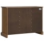 vidaXL Sideboard HALDEN 2 Schiebetüren 112x40x80 cm Massivholz vidaXL Sideboard HALDEN 2 Schiebetüren 112x40x80 cm Massivholz