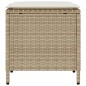 vidaXL 4-tlg. Garten-Sofagarnitur mit Kissen Beige Poly Rattan vidaXL 4-tlg. Garten-Sofagarnitur mit Kissen Beige Poly Rattan