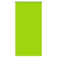 vidaXL Verdunkelungsrollo Grün 75x130 cm Stoffbreite 70,7 cm Polyester