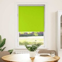 vidaXL Verdunkelungsrollo Grün 75x130 cm Stoffbreite 70,7 cm Polyester