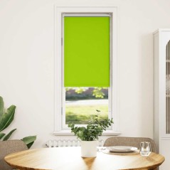 vidaXL Verdunkelungsrollo Grün 45x175 cm Stoffbreite 40,7 cm Polyester