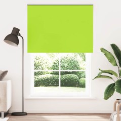 vidaXL Verdunkelungsrollo Grün 150x210cm Stoffbreite 146,6cm Polyester
