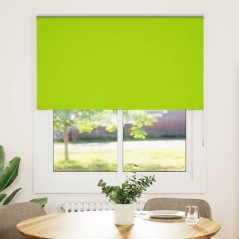 vidaXL Verdunkelungsrollo Grün 135x150cm Stoffbreite 131,6cm Polyester