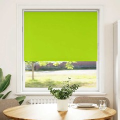 vidaXL Verdunkelungsrollo Grün 100x175cm Stoffbreite 95,7 cm Polyester