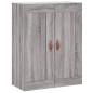 Highboard Grau Sonoma 69,5x34x180 cm Holzwerkstoff Highboard Grau Sonoma 69,5x34x180 cm Holzwerkstoff