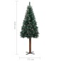 Weihnachtsbaum Schlank mit LEDs & Kugeln Grün 210 cm Weihnachtsbaum Schlank mit LEDs & Kugeln Grün 210 cm