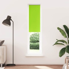 vidaXL Verdunkelungsrollo Grün 45x210 cm Stoffbreite 40,7 cm Polyester