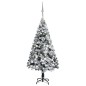 Künstlicher Weihnachtsbaum mit LEDs & Kugeln Grün 150 cm PVC Künstlicher Weihnachtsbaum mit LEDs & Kugeln Grün 150 cm PVC