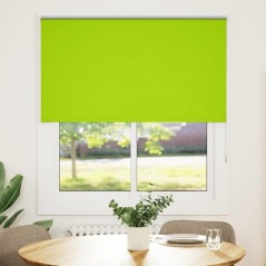 vidaXL Verdunkelungsrollo Grün 130x175cm Stoffbreite 126,6cm Polyester