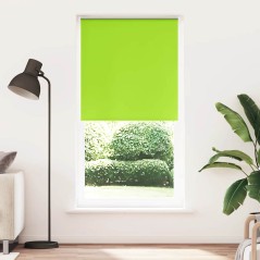 vidaXL Verdunkelungsrollo Grün 100x230 cm Stoffbreite 95,7cm Polyester