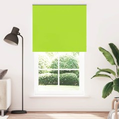 vidaXL Verdunkelungsrollo Grün 135x230cm Stoffbreite 131,6cm Polyester