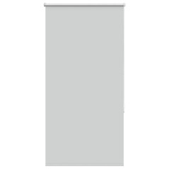 vidaXL Verdunkelungsrollo Hellgrau 90x130 cm Stoffbreite 85,7 cm