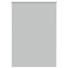 vidaXL Verdunkelungsrollo Hellgrau 100x130 cm Stoffbreite 95,7cm