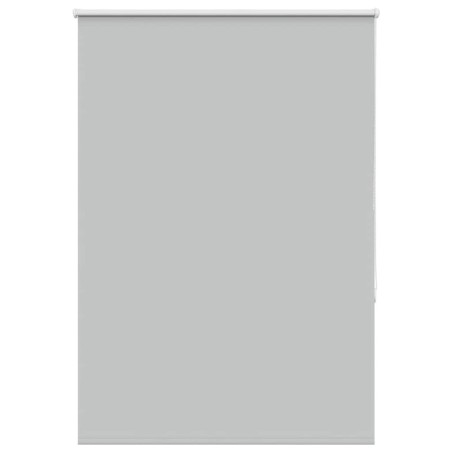 vidaXL Verdunkelungsrollo Hellgrau 100x130 cm Stoffbreite 95,7cm