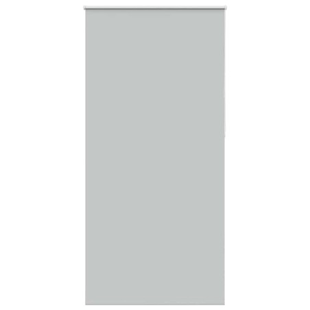 vidaXL Verdunkelungsrollo Hellgrau 90x230 cm Stoffbreite 85,7 cm