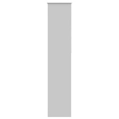 vidaXL Verdunkelungsrollo Hellgrau 60x210 cm Stoffbreite 55,7 cm