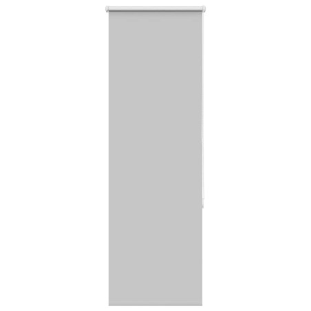vidaXL Verdunkelungsrollo Hellgrau 55x175 cm Stoffbreite 50,7 cm