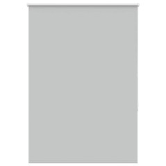 vidaXL Verdunkelungsrollo Hellgrau 100x150cm Stoffbreite 95,7 cm