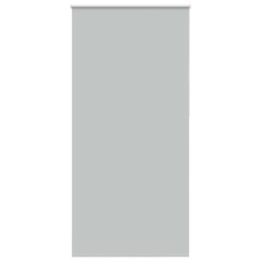 vidaXL Verdunkelungsrollo Hellgrau 95x210 cm Stoffbreite 90,7 cm