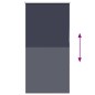 vidaXL Verdunkelungsrollo Marineblau 80x150cm Stoffbreite 75,7 cm vidaXL Verdunkelungsrollo Marineblau 80x150cm Stoffbreite 75,7 cm