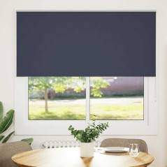 vidaXL Verdunkelungsrollo Marineblau 150x150 cm Stoffbreite 146,6 cm