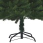 Künstlicher Weihnachtsbaum mit LEDs & Kugeln Grün 240 cm PVC PE Künstlicher Weihnachtsbaum mit LEDs & Kugeln Grün 240 cm PVC PE