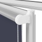 vidaXL Verdunkelungsrollo Marineblau 150x175 cm Stoffbreite 146,6 cm vidaXL Verdunkelungsrollo Marineblau 150x175 cm Stoffbreite 146,6 cm