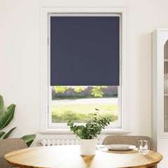 vidaXL Verdunkelungsrollo Marineblau 75x130cm Stoffbreite 70,7 cm