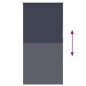 vidaXL Verdunkelungsrollo Marineblau 80x175cm Stoffbreite 75,7 cm vidaXL Verdunkelungsrollo Marineblau 80x175cm Stoffbreite 75,7 cm