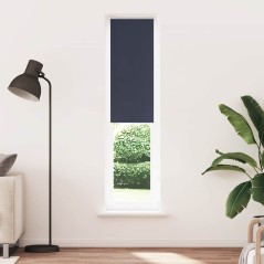 vidaXL Verdunkelungsrollo Marineblau 55x210cm Stoffbreite 50,7 cm
