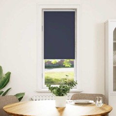 vidaXL Verdunkelungsrollo Marineblau 55x175cm Stoffbreite 50,7 cm