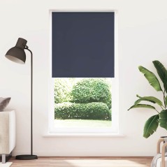 vidaXL Verdunkelungsrollo Marineblau 100x230cm Stoffbreite 95,7cm
