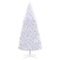 Künstlicher Weihnachtsbaum mit LEDs & Kugeln 400 cm Weiß Künstlicher Weihnachtsbaum mit LEDs & Kugeln 400 cm Weiß