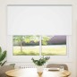 vidaXL Verdunkelungsrollo Weiß 145x130cm Stoffbreite 141,6cm Polyester vidaXL Verdunkelungsrollo Weiß 145x130cm Stoffbreite 141,6cm Polyester