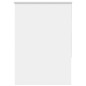 vidaXL Verdunkelungsrollo Weiß 115x130cm Stoffbreite 110,7cm Polyester vidaXL Verdunkelungsrollo Weiß 115x130cm Stoffbreite 110,7cm Polyester