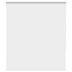 vidaXL Verdunkelungsrollo Weiß 125x130cm Stoffbreite 121,6cm Polyester