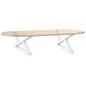 vidaXL Couchtischbeine 2 Stk. Weiß 70x(30-31,3) cm Stahl vidaXL Couchtischbeine 2 Stk. Weiß 70x(30-31,3) cm Stahl