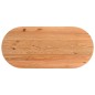 vidaXL Esstisch Hellbraun 220x100x74 cm Massivholz Eiche Oval vidaXL Esstisch Hellbraun 220x100x74 cm Massivholz Eiche Oval