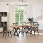 vidaXL Esstisch Hellbraun 240x100x74 cm Massivholz Eiche Oval vidaXL Esstisch Hellbraun 240x100x74 cm Massivholz Eiche Oval