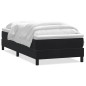 vidaXL Boxspringbett mit Matratze Schwarz 90x210 cm Samt vidaXL Boxspringbett mit Matratze Schwarz 90x210 cm Samt