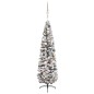 Künstlicher Weihnachtsbaum Schlank mit LEDs & Kugeln Grün 180cm Künstlicher Weihnachtsbaum Schlank mit LEDs & Kugeln Grün 180cm