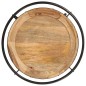 vidaXL Beistelltisch Ø55x60 cm Massivholz Mango vidaXL Beistelltisch Ø55x60 cm Massivholz Mango