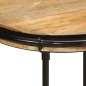 vidaXL Beistelltisch Ø55x60 cm Massivholz Mango vidaXL Beistelltisch Ø55x60 cm Massivholz Mango
