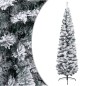 Künstlicher Weihnachtsbaum Schlank mit LEDs & Kugeln Grün 180cm Künstlicher Weihnachtsbaum Schlank mit LEDs & Kugeln Grün 180cm