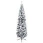 Künstlicher Weihnachtsbaum Schlank mit LEDs & Kugeln Grün 180cm Künstlicher Weihnachtsbaum Schlank mit LEDs & Kugeln Grün 180cm