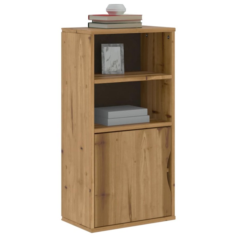 vidaXL Beistellschrank ODDA 40x24x79 cm Massivholz Kiefer vidaXL Beistellschrank ODDA 40x24x79 cm Massivholz Kiefer