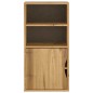 vidaXL Beistellschrank ODDA 40x24x79 cm Massivholz Kiefer vidaXL Beistellschrank ODDA 40x24x79 cm Massivholz Kiefer