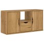 vidaXL TV-Schrank mit Schublade ODDA 79x24x40 cm Massivholz Kiefer vidaXL TV-Schrank mit Schublade ODDA 79x24x40 cm Massivholz Kiefer